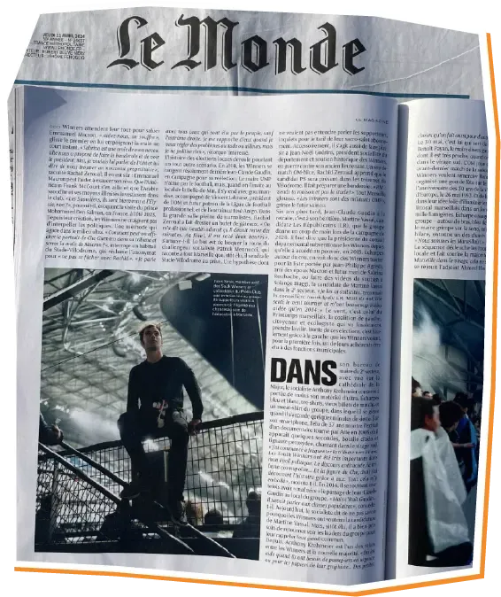 'le Protis Club dans le magazine du Monde'