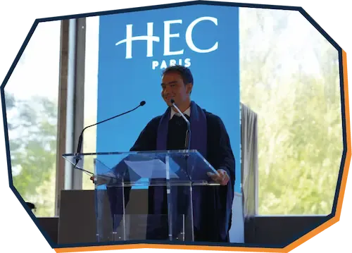 'Discours de la remise des diplômes d'HE'