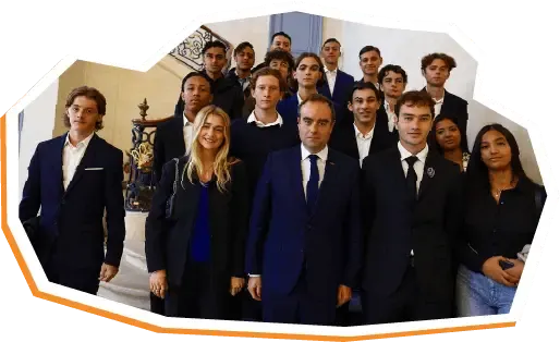 'Sébastien Lecornu, ministre des Armées'